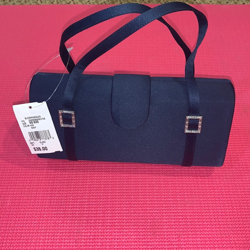 Bloomingdale's Midnight Blue Wristlet